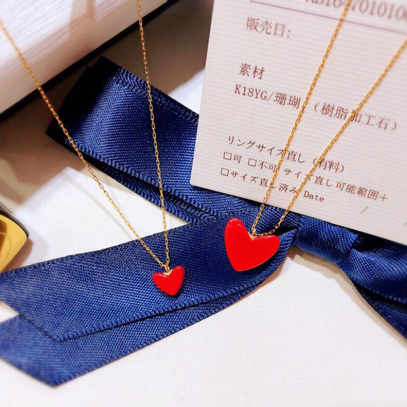 Red Heart Necklace