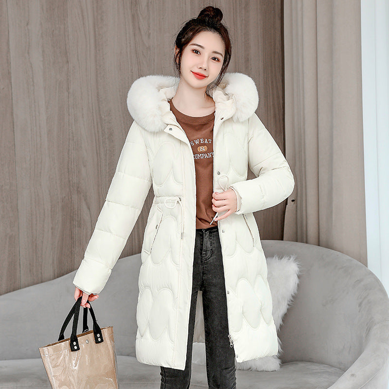 Women's coat Waist Slimming Fur Collar Cotton Coat