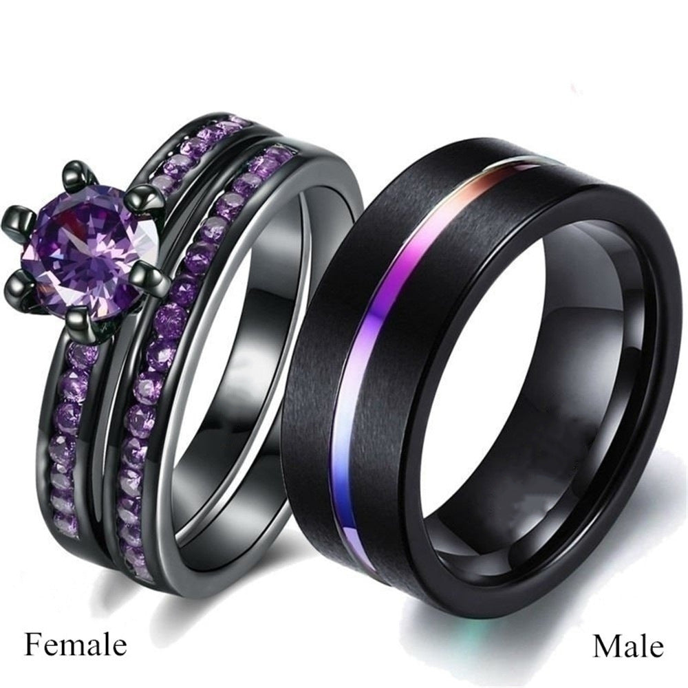 Lovers Purple Ring Little Luxuries