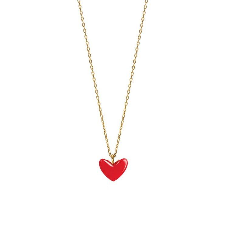 Red Heart Necklace