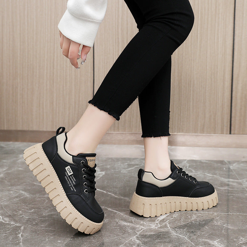 Spring And Summer Hight Increasing Board Shoes Platform Shoes