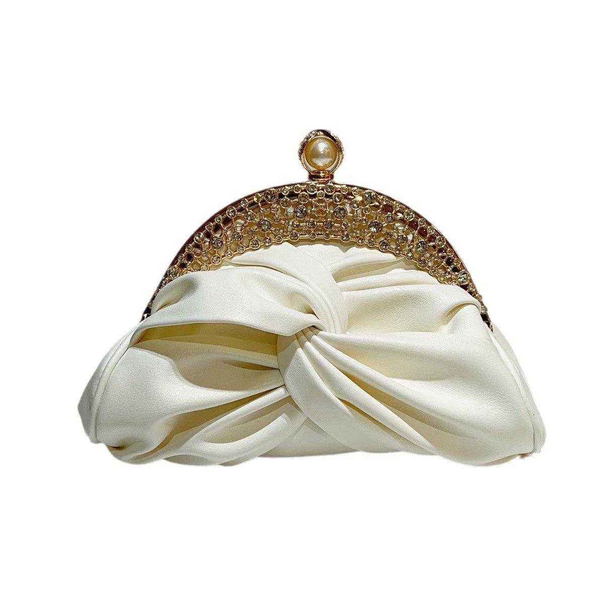 Diamond-embedded High-grade Socialite Clutch Mini