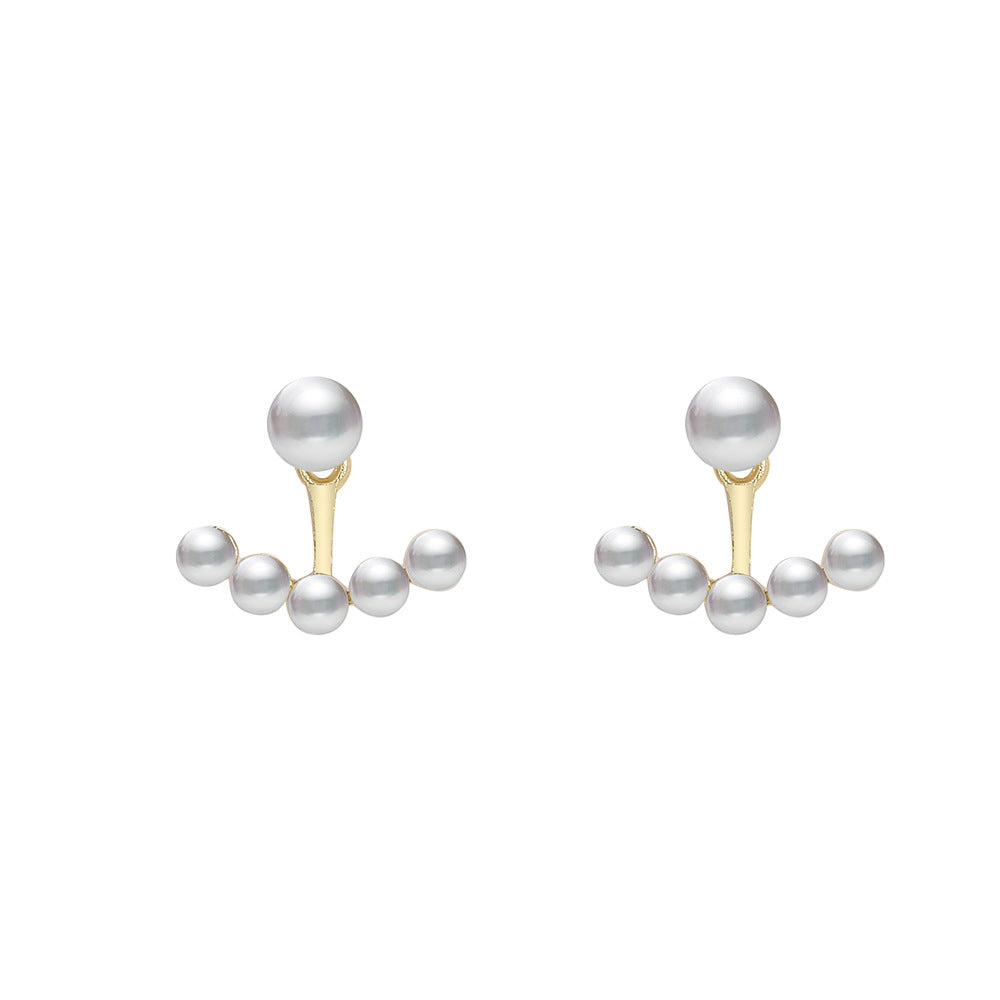 Vintage Pearl Creative Simple Pearl Long Earrings Little Luxuries