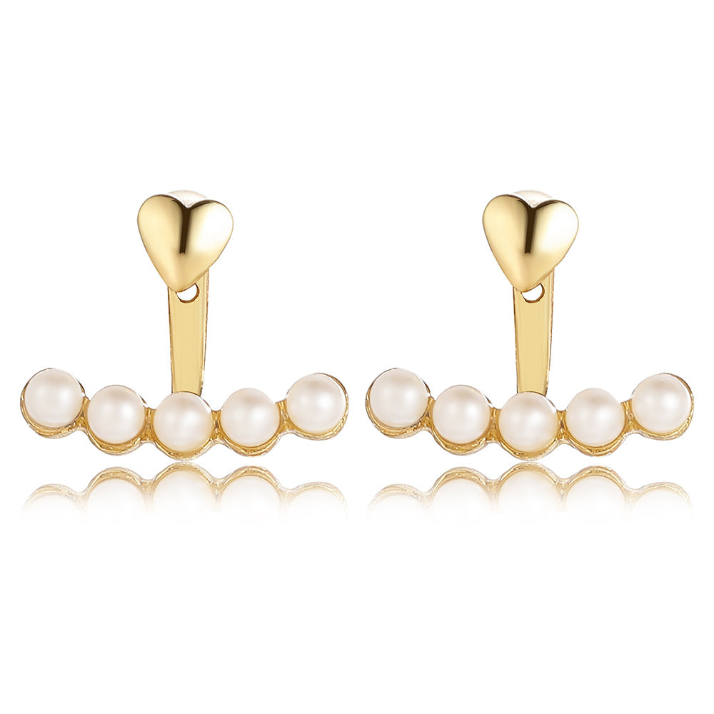 Vintage Pearl Creative Simple Pearl Long Earrings Little Luxuries