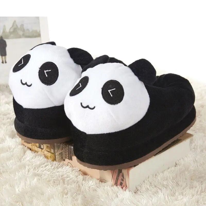 Women Winter slippers panda Winter Slippers Little Luxuries 