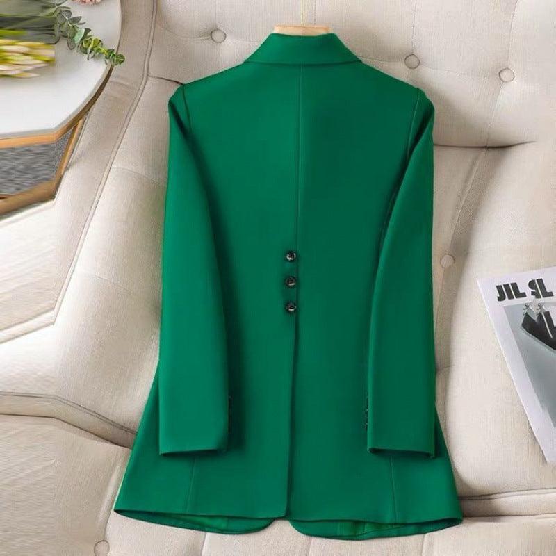 Spring And Autumn All-match Solid Color Suit